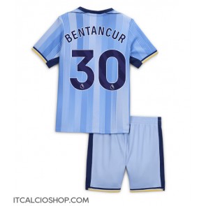 Tottenham Hotspur Rodrigo Bentancur #30 Seconda Maglia Bambino 2024-25 Manica Corta (+ Pantaloni corti)